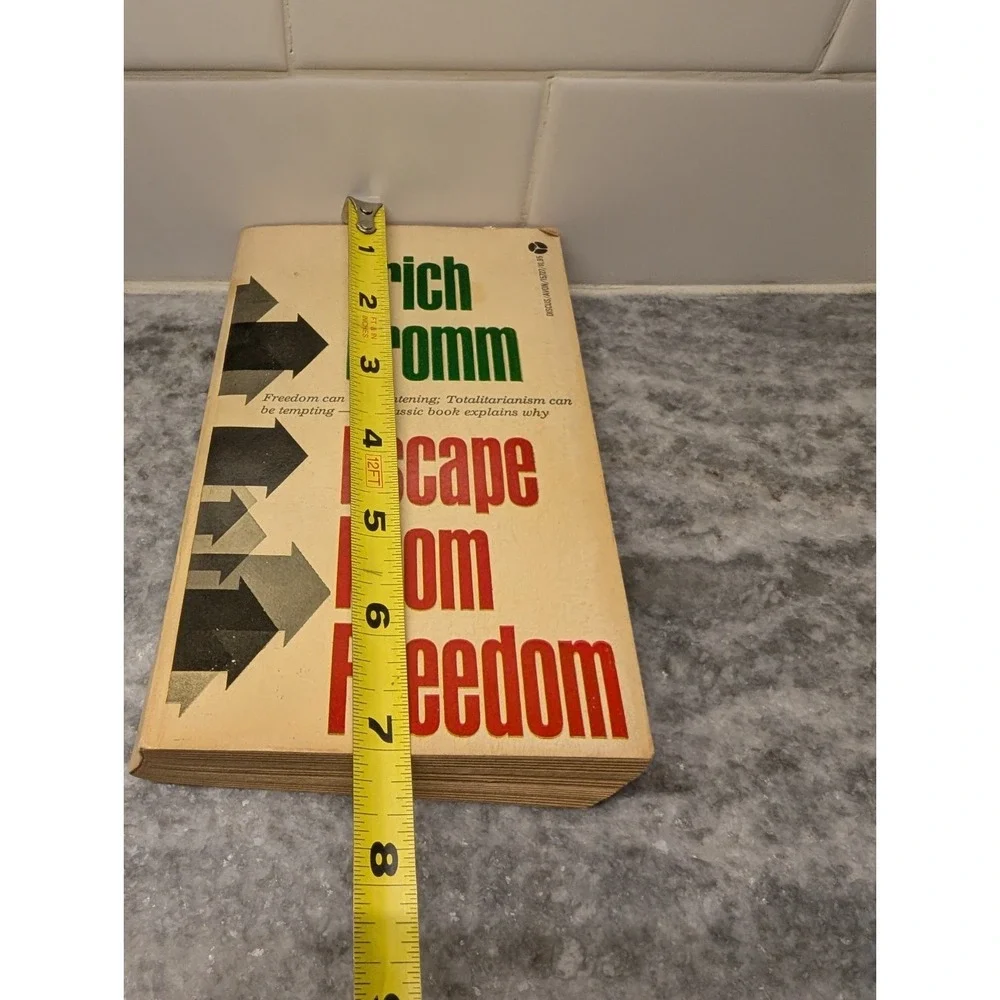 Escape From Freedom Erich From 1965 Paperback‎ - Discus Books